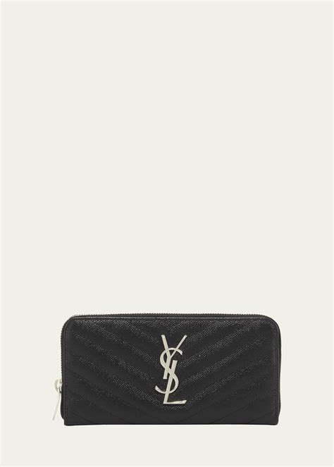 ysl monogram large zip wallet.